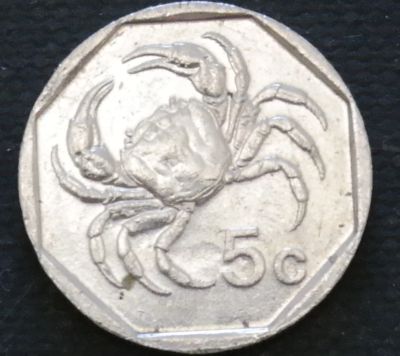 Лот: 10384198. Фото: 1. Экзотика с рубля (9295) Мальта. Остальные страны