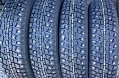 Лот: 14548122. Фото: 1. Шины Кама 503 135/80 R12 шип... Шины