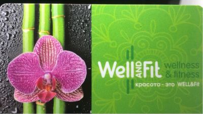 Лот: 11615273. Фото: 1. Карта well and fit спорт фитнес. Фитнес, аэробика и гимнастика