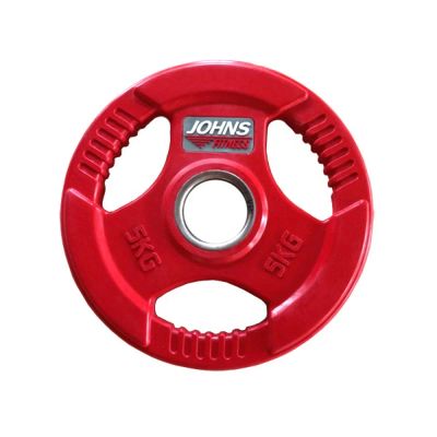 Лот: 22368786. Фото: 1. Диск обрезиненный 5кг Johns 91010... Штанги, блины