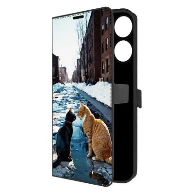 Лот: 25385310. Фото: 1. Чехол Krutoff Eco Book "Мартовские... Чехлы, бамперы