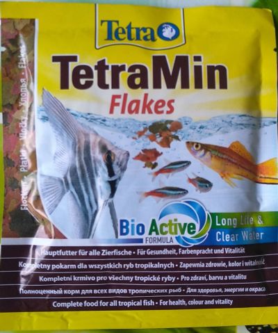 Лот: 19115134. Фото: 1. TetraMin Flakes 12g. Корма