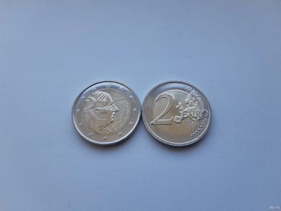 Лот: 15519042. Фото: 1. Франция 2 евро 2020 " 50 лет со... Европа
