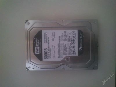 Лот: 2574588. Фото: 1. WD 500GB Caviar BLACK 7200/SATA. Жёсткие диски (HDD)