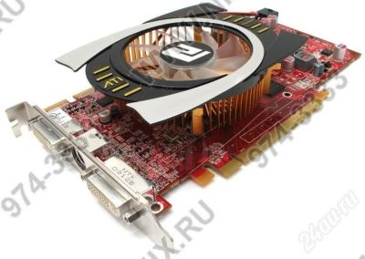 Лот: 523967. Фото: 1. PCI-E ATI Radeon HD4770, 512МБ... Видеокарты