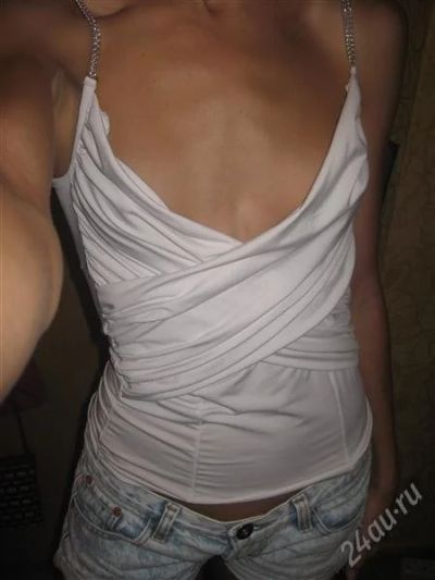 Лот: 2006765. Фото: 1. очень классная белоснежная майка... Футболки, топы и майки