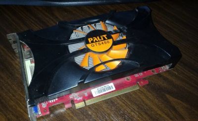 Лот: 6400237. Фото: 1. Nvidia GeForce GTS450 1gb Palit... Видеокарты