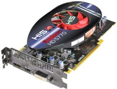 Лот: 3107024. Фото: 1. HIS HD5770 1Gb. Видеокарты