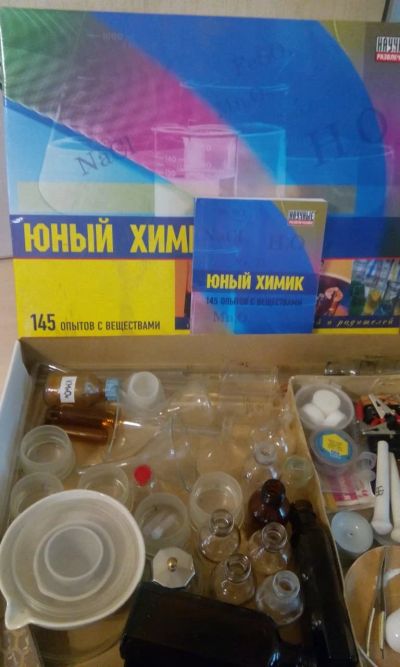 Лот: 14812884. Фото: 1. Химический набор. Конструкторы
