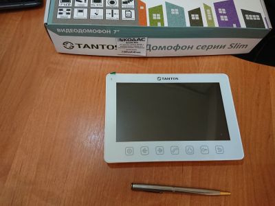 Лот: 5329355. Фото: 1. Видео домофон Tantos Amelie Slim... Домофонные системы