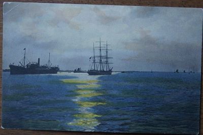 Лот: 15455798. Фото: 1. старинная открытка * Море , флот... Открытки, конверты