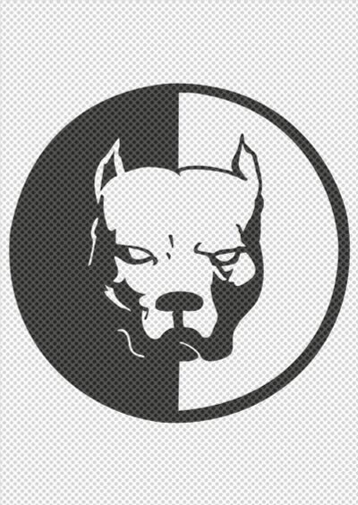 Лот: 3591735. Фото: 1. Виниловая наклейка =Pitbull=. Тонировка, автовинил