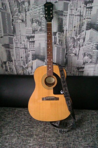 Лот: 5842241. Фото: 1. Гитара Epiphone AJ-100NA. Гитары