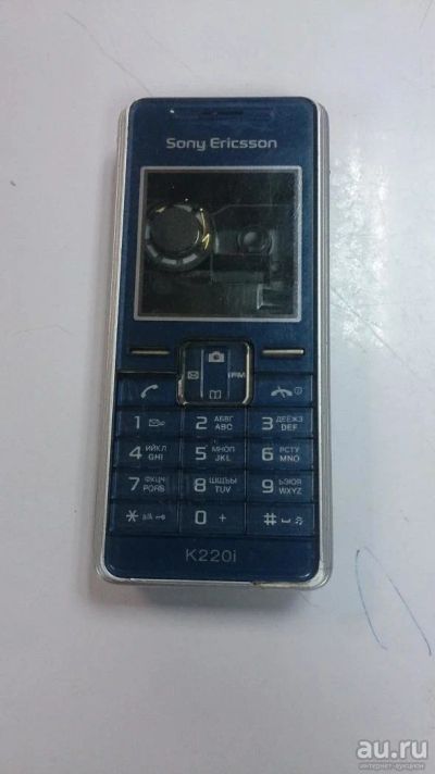 Лот: 7991405. Фото: 1. Корпус Sony Ericsson K220i оригинальный... Корпуса, клавиатуры, кнопки