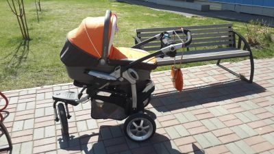 Лот: 5481286. Фото: 1. Коляска Peg Perego GT3 3 в 1. Коляски