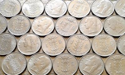 Лот: 9336503. Фото: 1. 22 монеты Бельгии ( 1fr. Ceres... Наборы монет