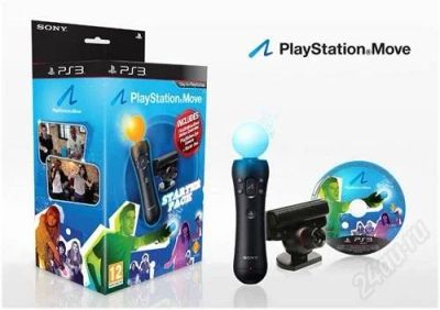 Лот: 1623495. Фото: 1. PS Move Starter Pack для Ps3. Аксессуары для игровых приставок, консолей, геймпады