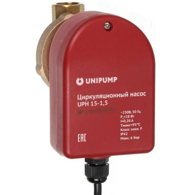 Лот: 24119343. Фото: 1. Насос циркуляционный, Unipump... Насосы садовые, мотопомпы