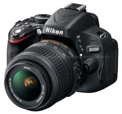 Лот: 7481341. Фото: 1. Nikon D5100 + 18-55 vr bl kit. Цифровые зеркальные