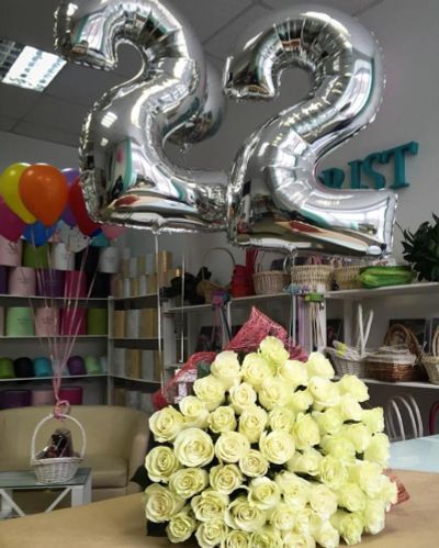 Лот: 9093265. Фото: 1. Шарики. Цифры. Воздушные шары