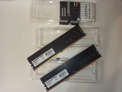 Лот: 21173411. Фото: 1. Оперативная память ddr4 16gb AMD... Оперативная память