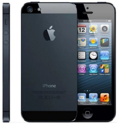 Лот: 6841931. Фото: 1. iPhone 5 32gb черный (бесплатная... Смартфоны