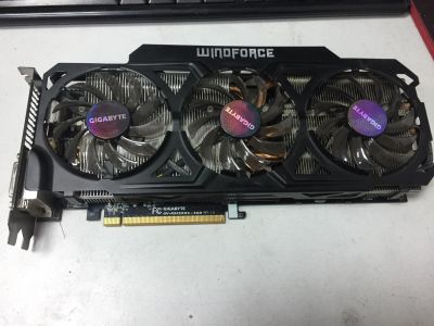 Лот: 13277687. Фото: 1. Игровая видеокарта Gygabite AMD... Видеокарты