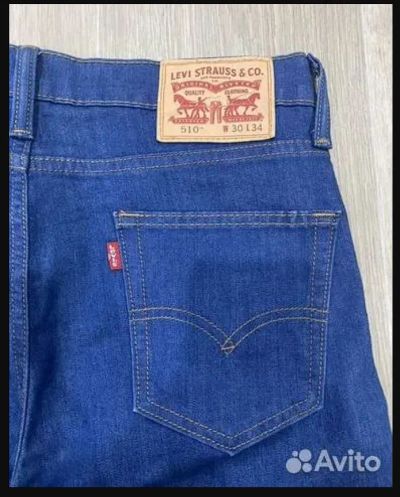 Лот: 24955494. Фото: 1. Джинсы levis 510 размер 30/34. Брюки, джинсы, шорты