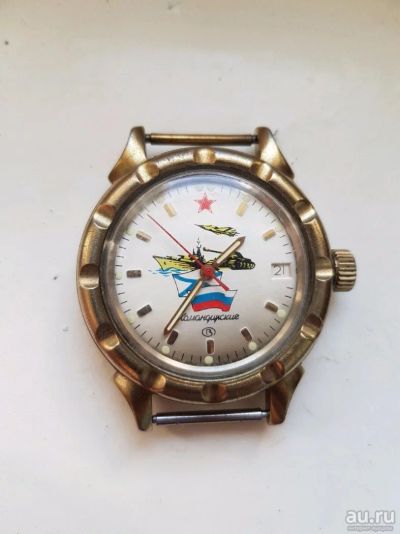 Лот: 13626085. Фото: 1. Командирские часы с автоподзаводом... Оригинальные наручные часы
