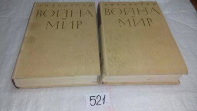 Лот: 10162161. Фото: 1. Война и мир. В 2 книгах (к-кт... Художественная