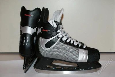 Лот: 255657. Фото: 1. Абсолютно новые хоккейные коньки. Коньки