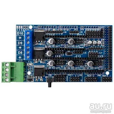 Лот: 12444761. Фото: 1. Шилд 3D-принтера RAMPS 1.5. Микроконтроллеры