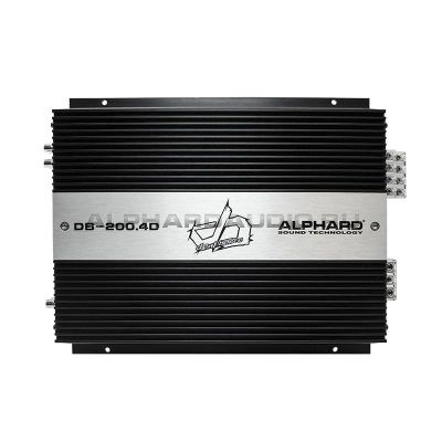 Лот: 8218131. Фото: 1. Alphard Deaf Bonce DB-200.4D 4-канальный... Усилители