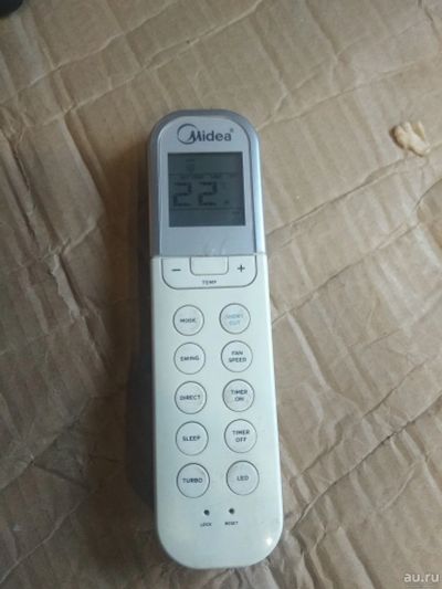 Лот: 17905960. Фото: 1. Пульт д/у кондиционера midea. Пульты ДУ