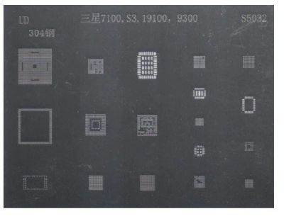 Лот: 20885734. Фото: 1. Трафарет BGA S5032 Samsung N7100... Оборудование для ремонта