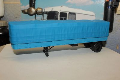 Лот: 6691818. Фото: 1. Маз-9380 1/2 полуприцеп Наш Автопром. Автомоделизм