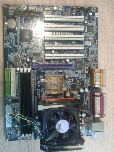 Лот: 11607875. Фото: 1. Материнская плата Gigabyte GA-8ST800. Материнские платы