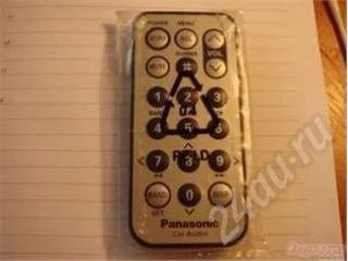 Лот: 385300. Фото: 1. Пульт для автомагнитолы PANASONIC. Аксессуары для автозвука