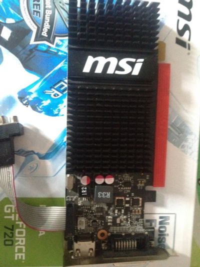 Лот: 9032182. Фото: 1. Видеокарта geforce gt 720( 2 gb... Видеокарты