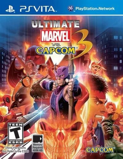 Лот: 1882098. Фото: 1. Игра для PS Vita. Ultimate Marvel... Игры для консолей