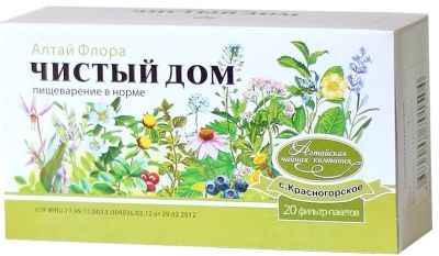 Лот: 7018185. Фото: 1. "Чистый дом" (для улучшения пищеварения... Антисептики, защитные средства, медицинские маски