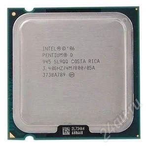 Лот: 854149. Фото: 1. Pentium D 945 CPU 3.4 GHz 4M/800... Процессоры
