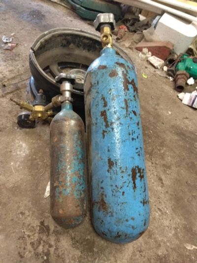 Лот: 15824857. Фото: 1. Кислородные баллоны. Оборудование для газосварки, резки