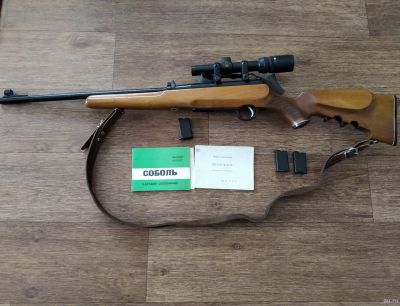 Лот: 15437167. Фото: 1. Карабин Соболь 5,6мм (.22lr). Охотничье оружие
