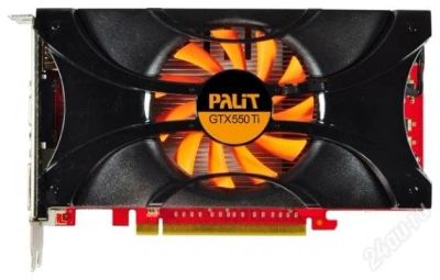 Лот: 1714024. Фото: 1. Видеокарта Palit GTX550Ti 1024Mb... Видеокарты