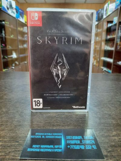 Лот: 16718246. Фото: 1. Elder Scrolls V: Skyrim. Оригинальный... Игры для консолей