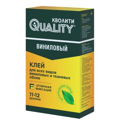 Лот: 25065694. Фото: 1. Клей для виниловых обоев, Quality... Клеи, герметики, пена монтажная, клейкие ленты
