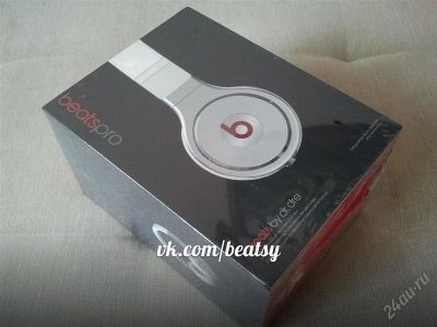 Лот: 2900860. Фото: 1. Новые белые наушники Beats Pro... Наушники, гарнитуры