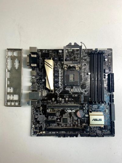 Лот: 16816980. Фото: 1. Материнская плата ASUS H170M-PLUS... Материнские платы