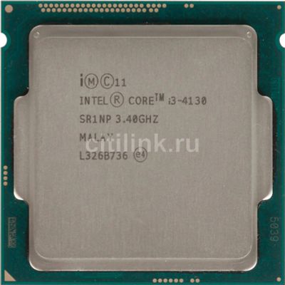 Лот: 10776316. Фото: 1. процессор Intel Core i3-4130 3... Процессоры